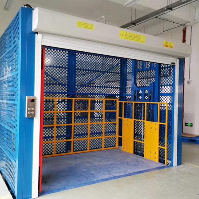 万冲镇导轨式升降货梯